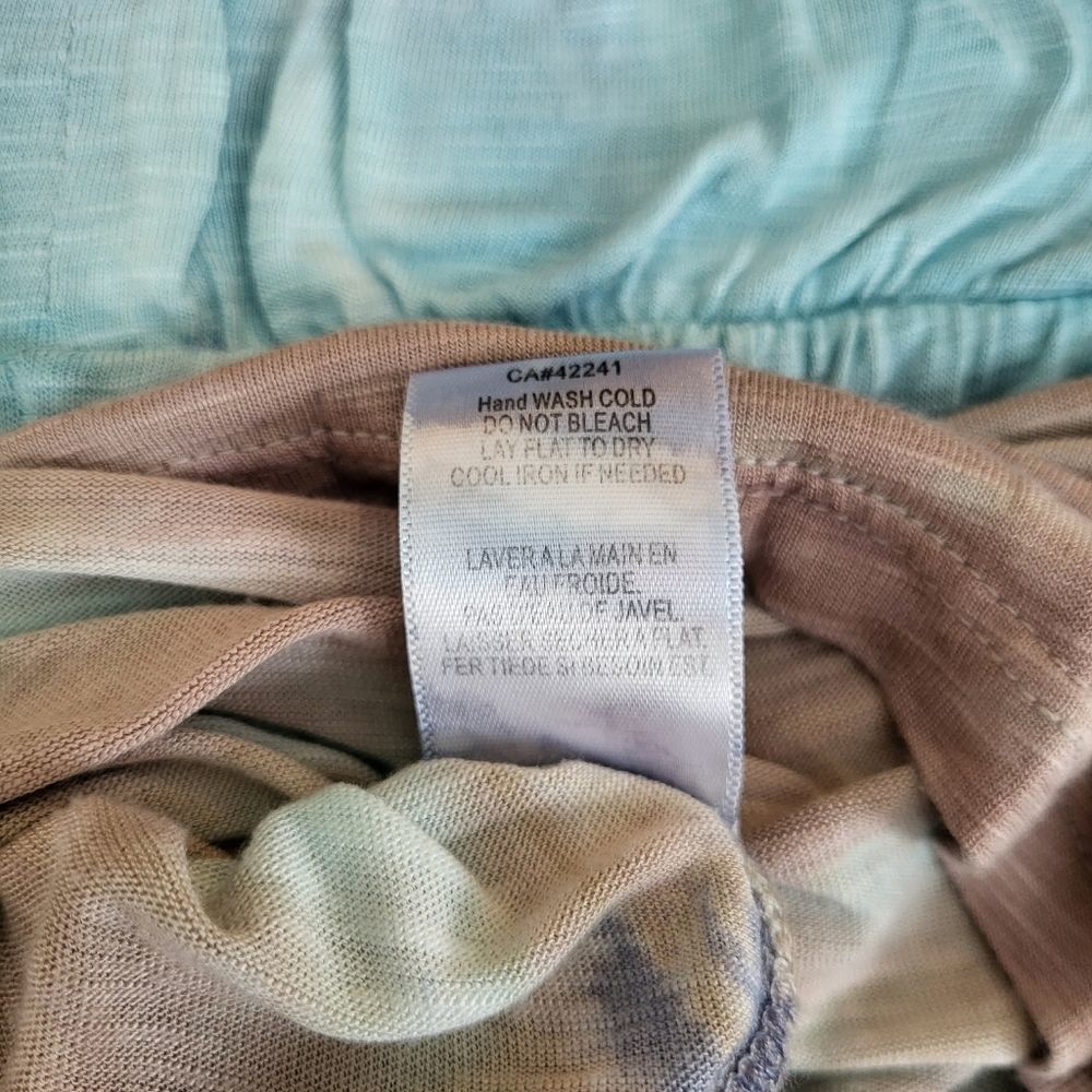 YF&B NWT Blue Tiger Stripe ombre tie dye romper - Picture 11 of 14